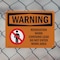 Signmission Renovation Work Contains Lead Do Not Enter OSHA Warning Sign, Plastic, 10in W x 7in L, 2PK OS-2PACK-WS-P-710-L-12794 - alternate 7